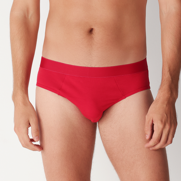 Slip Uomo Cotonella Rosso EU153_00007