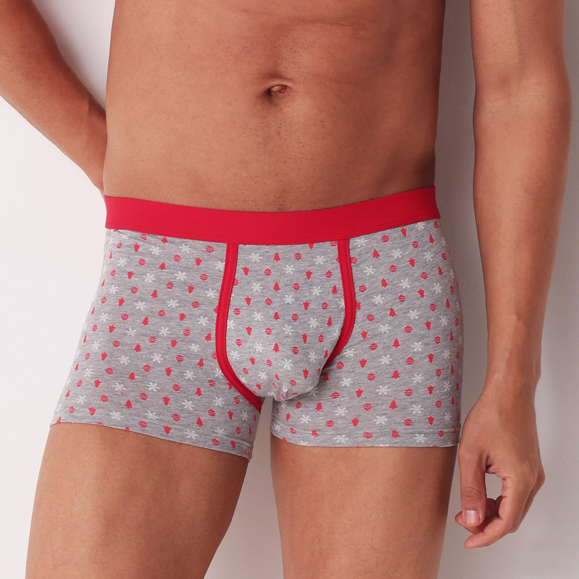 Short Uomo Cotonella Stampa Grigio M EU155_STGRI