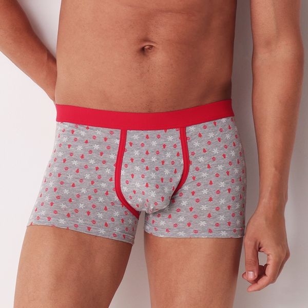 Short Uomo Cotonella Stampa Grigio M EU155_STGRI