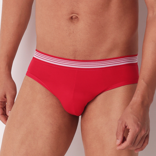 Slip Uomo Cotonella Rosso EU158_00007