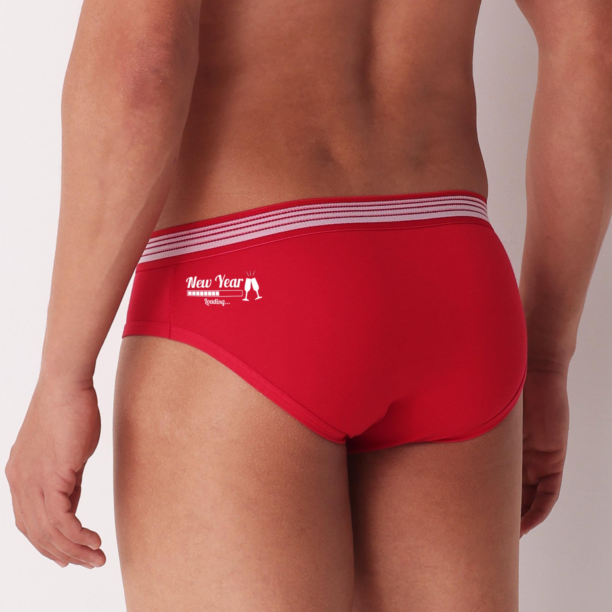 Slip Uomo Cotonella Rosso EU158_00007_2