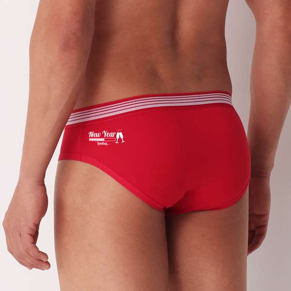 Slip Uomo Cotonella Rosso EU158_00007_2