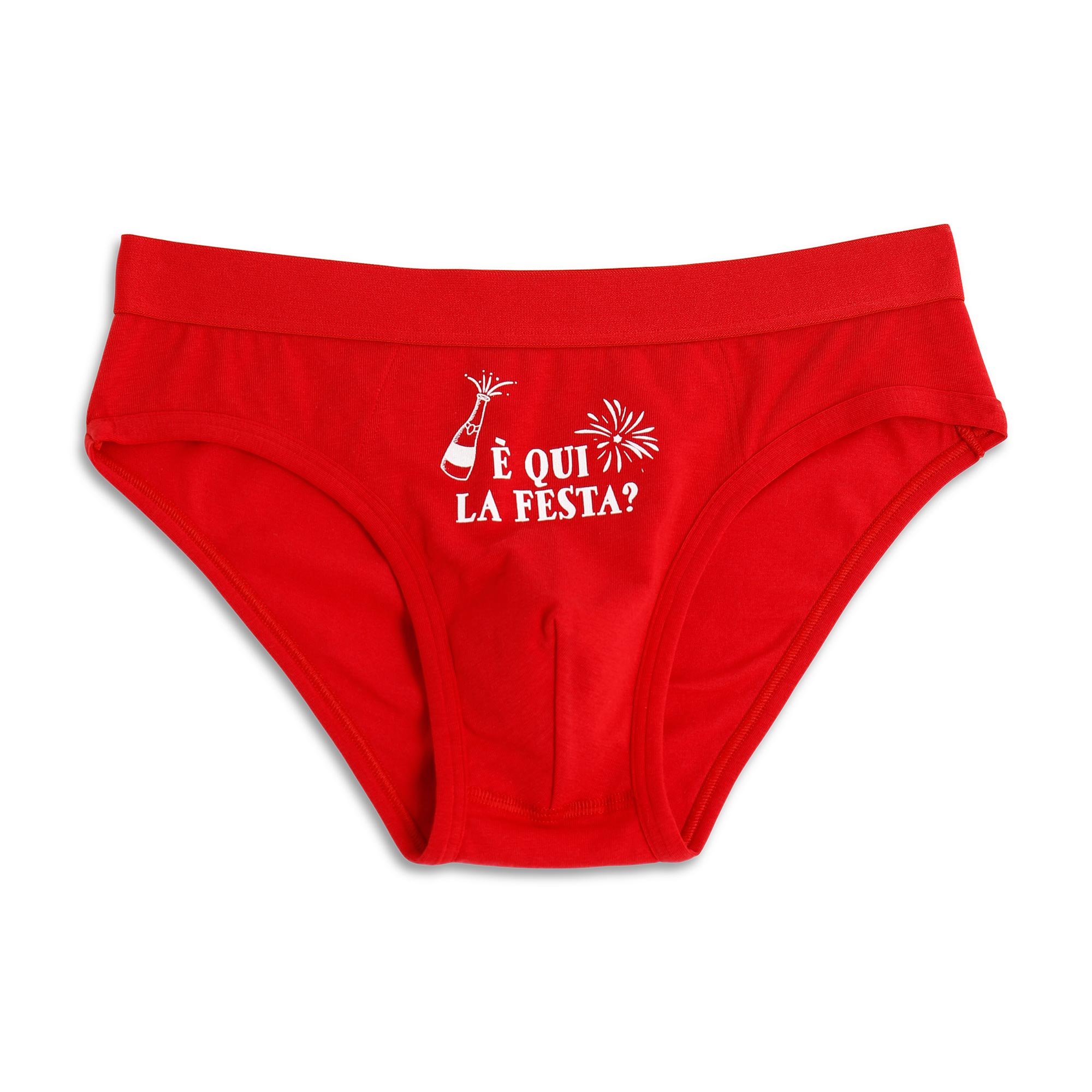 Slip Uomo Cotonella Rosso EU163_00007