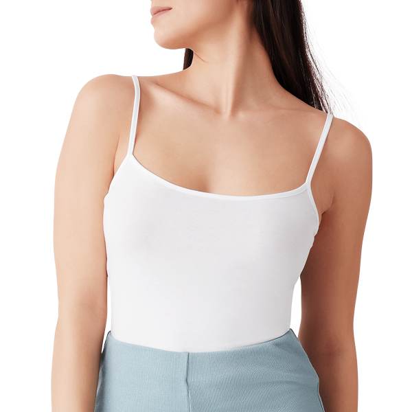 Top Donna Cotonella Bianco GD006_00001