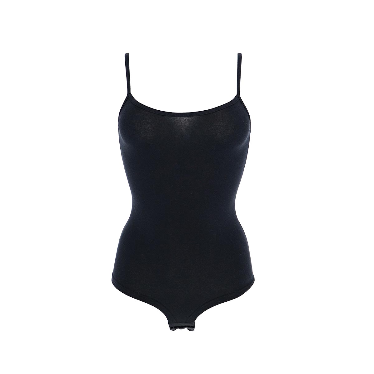 Body Spalla Stretta Donna Cotonella Nero GD008_00002_3