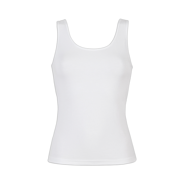 Canotta Donna Cotonella Bianco GD009_00001_3