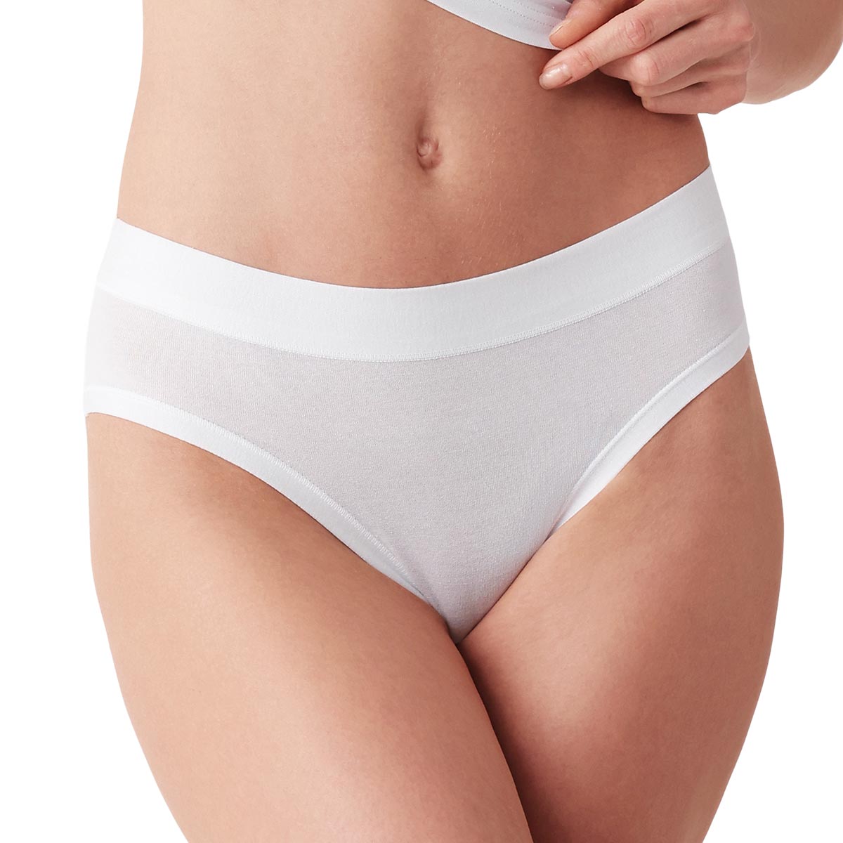 2 Midi Donna Cotonella Bianco GD019K2_00001