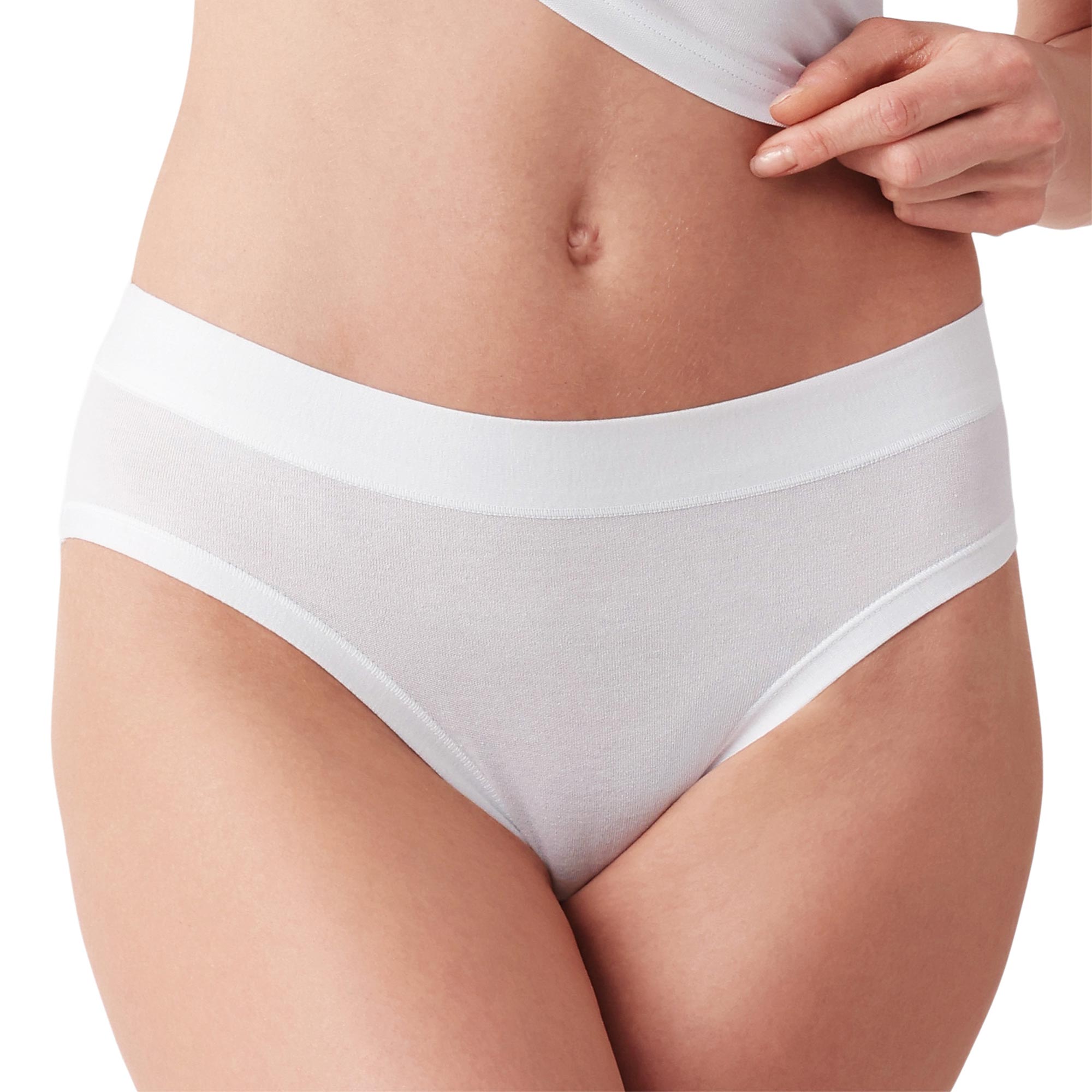 6 Midi Donna Cotonella Bianco GD019K6_00001