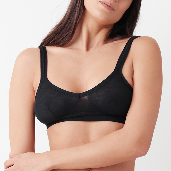Brassiere Donna Cotonella Nero GD065_00002_5