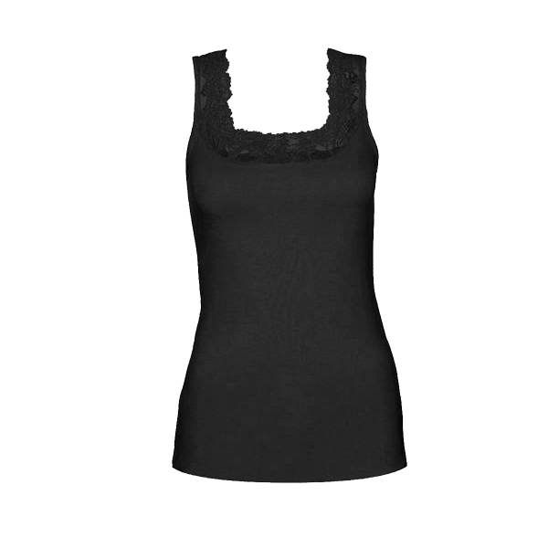 Canotta Donna Cotonella Nero GD138_00002_2