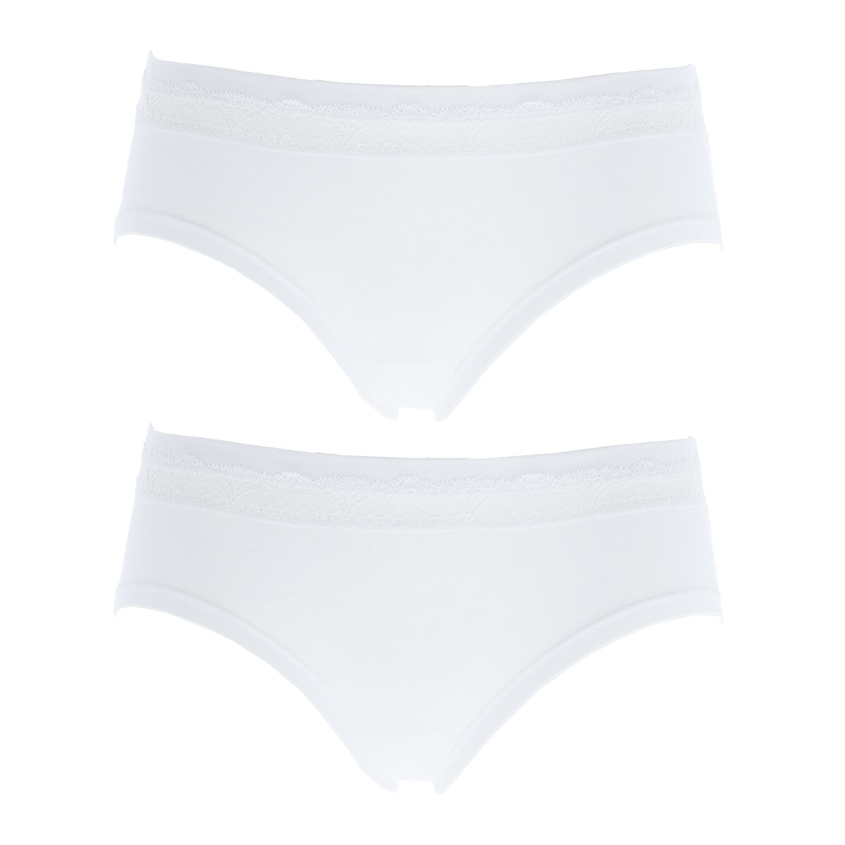 2 Midi Donna Cotonella Bianco GD168K2_00001_2