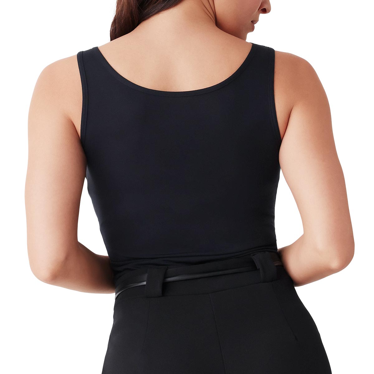 Canotta Donna Cotonella Nero GD193_00002_4
