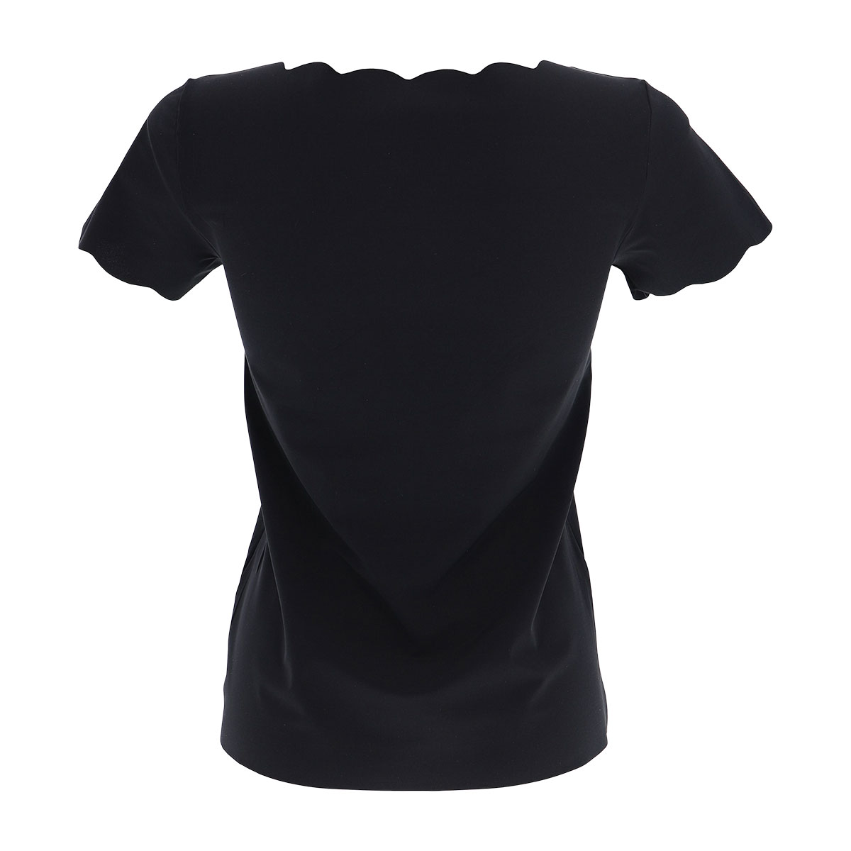 Maglia Girocollo Manica Corta Donna Cotonella Nero GD262_00002_5