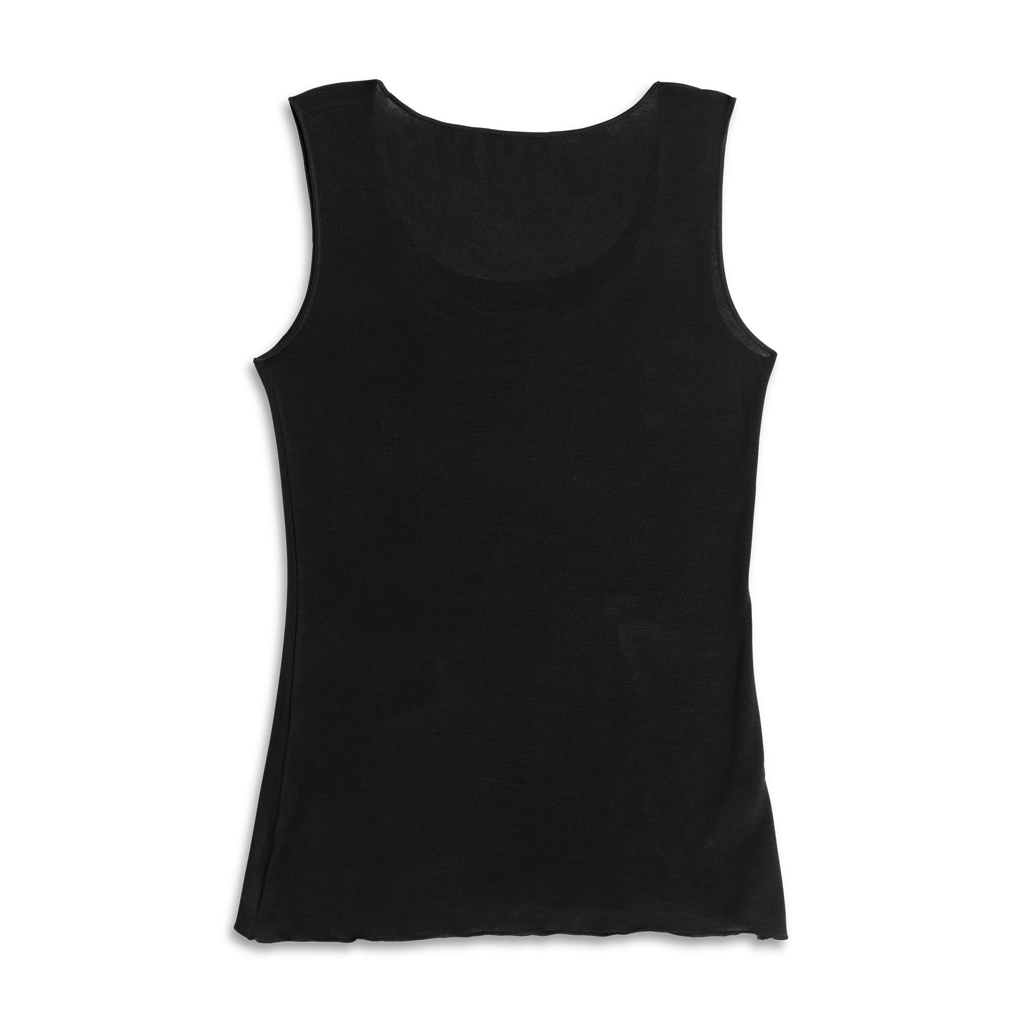 Canotta Donna Cotonella Nero GD277_00002_4