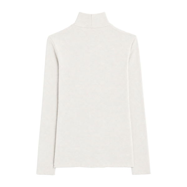 Maglia Lupetto Manica Lunga Donna Cotonella Panna GD283_00039_2