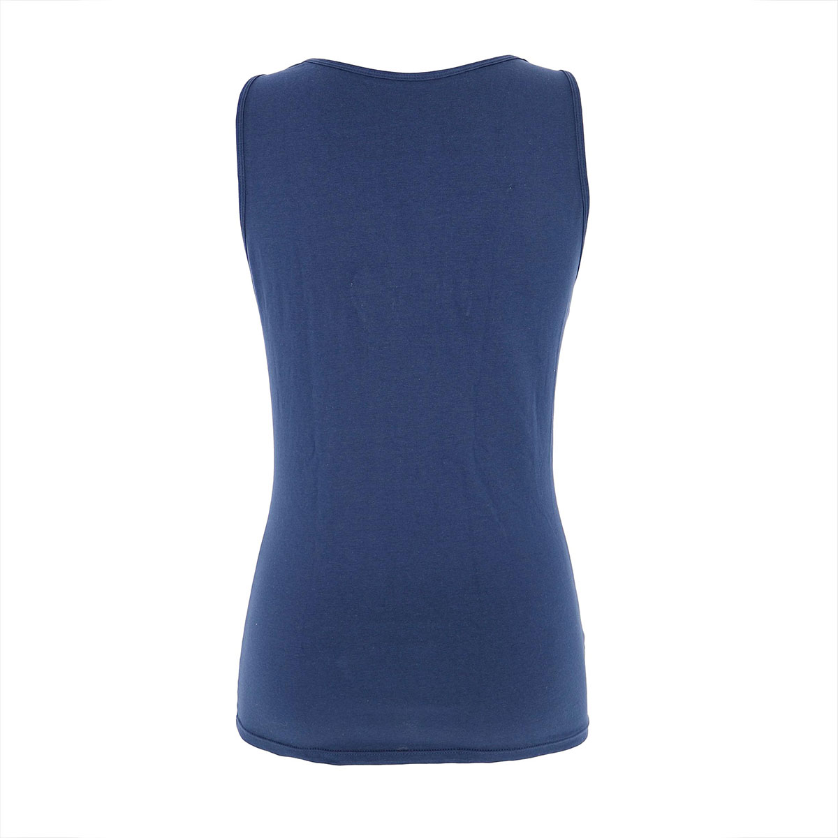 Canotta Spalla Larga Donna Cotonella Blu GD302_00014_2