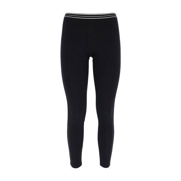 Leggings Donna Cotonella Nero GD356_00002
