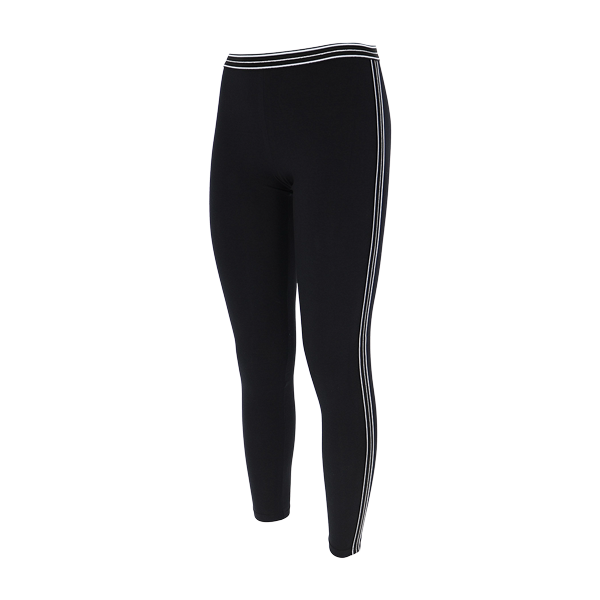 Leggings Donna Cotonella Nero GD356_00002_2