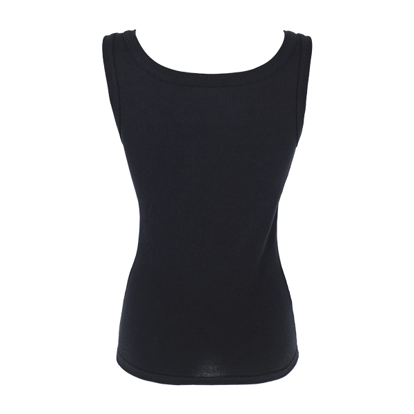 Canotta Donna Cotonella Nero GD447_00002_5