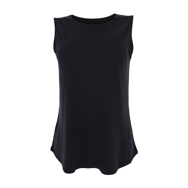Maglia Girocollo Smanicata Donna Cotonella
