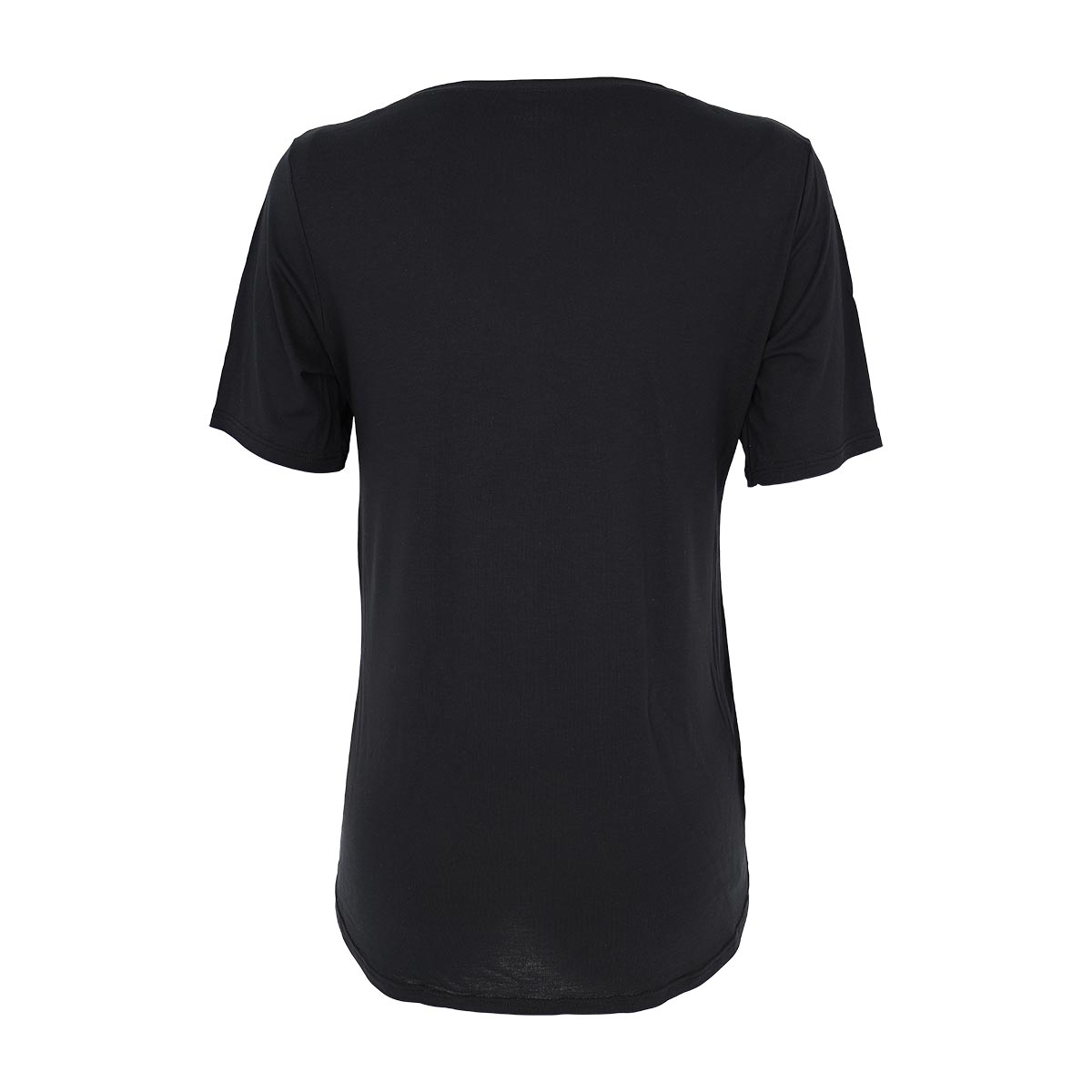 Maglia Scollo V Manica Corta Donna Cotonella Nero GD450_00002_3
