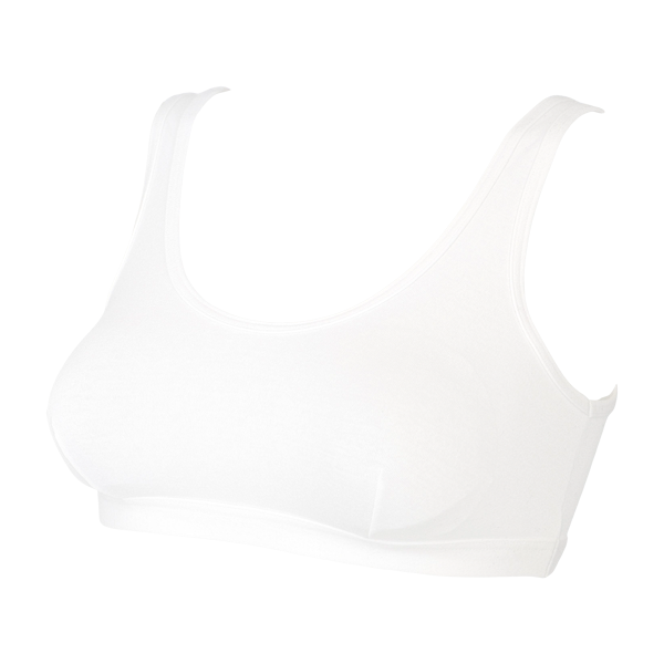 Cotonella Brassière En Coton Doux - Sans Armature - Bords Confort - Soutien Léger - Art. GD065