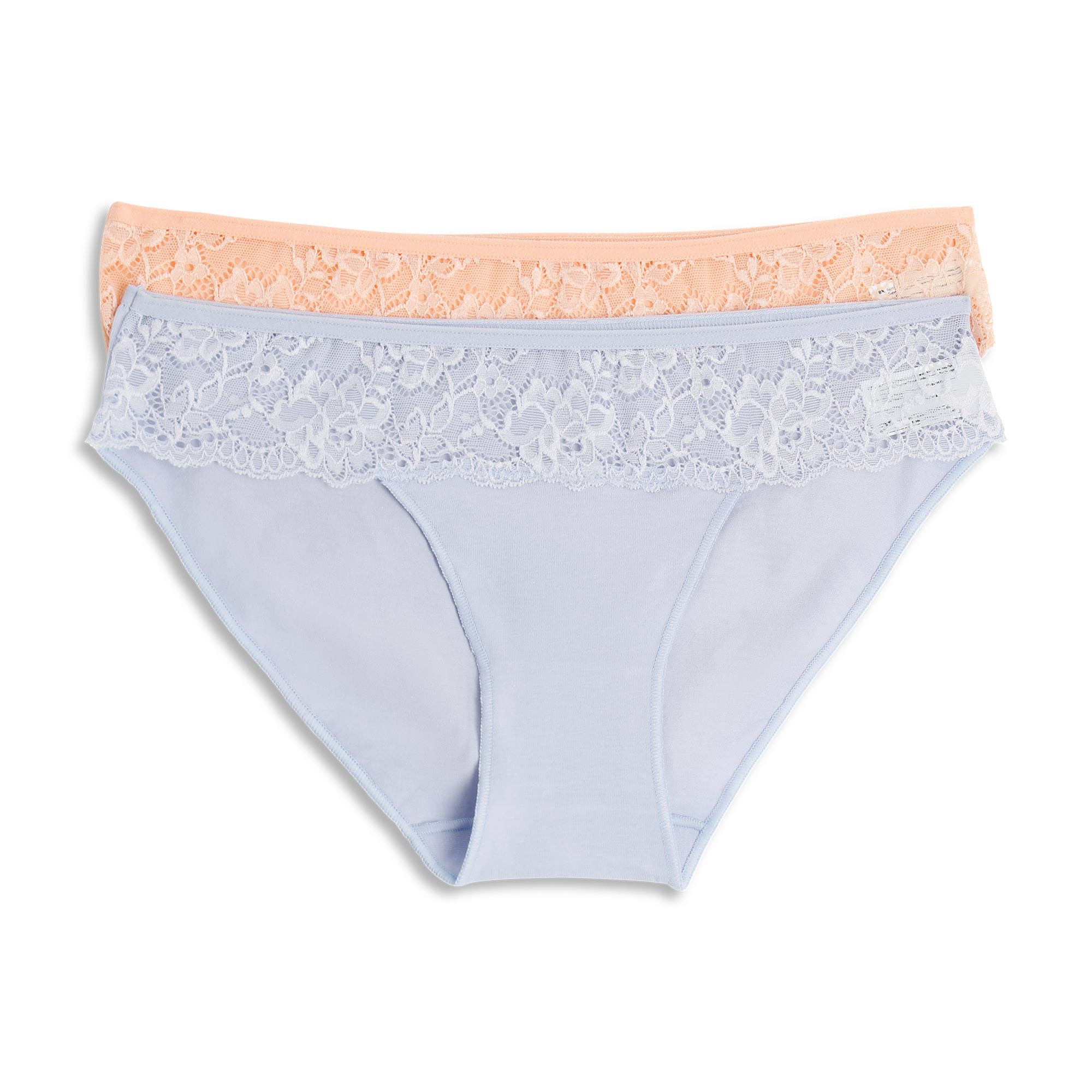 2 Slip Donna Cotonella Ass 1al-1az GD489K2_1N100