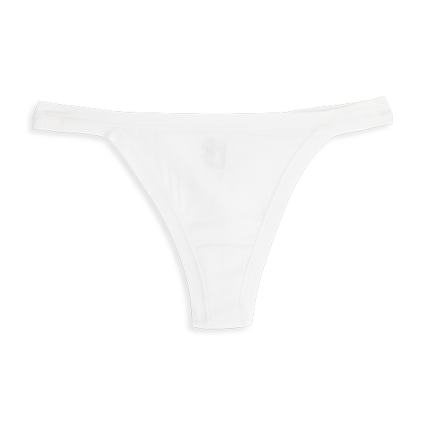 3 String Donna Cotonella Bianco GD498K3_00001_3