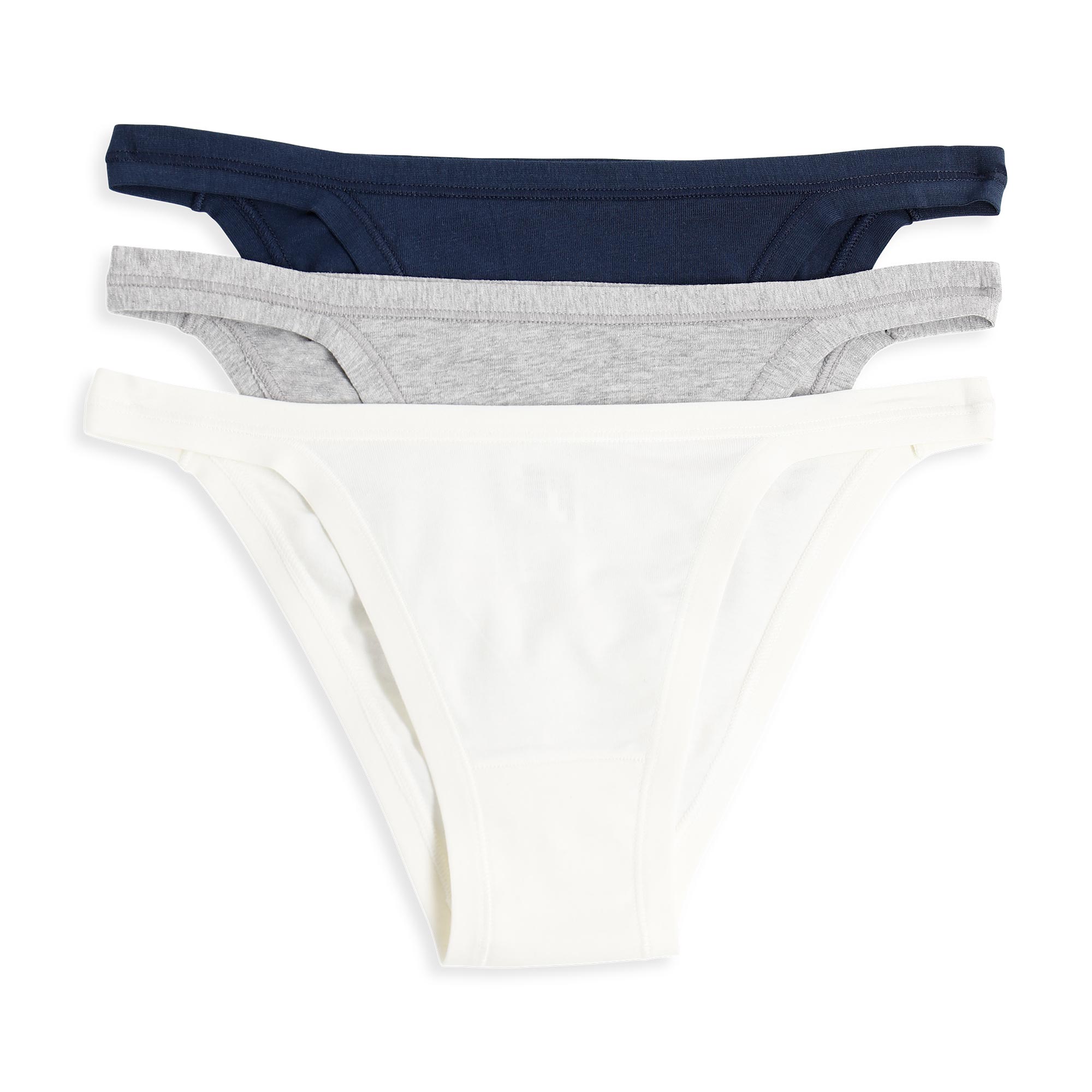 3 Tanga Donna Cotonella Ass 1pn-1grm-1b GD500K3_6P100