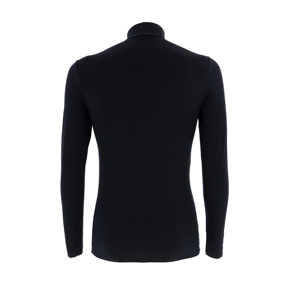 Maglia Lupetto Manica Lunga Uomo Cotonella Nero GU002_00002_4