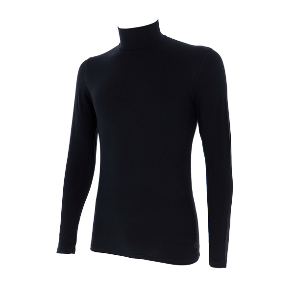 Maglia Lupetto Manica Lunga Uomo Cotonella Nero GU002_00002_5