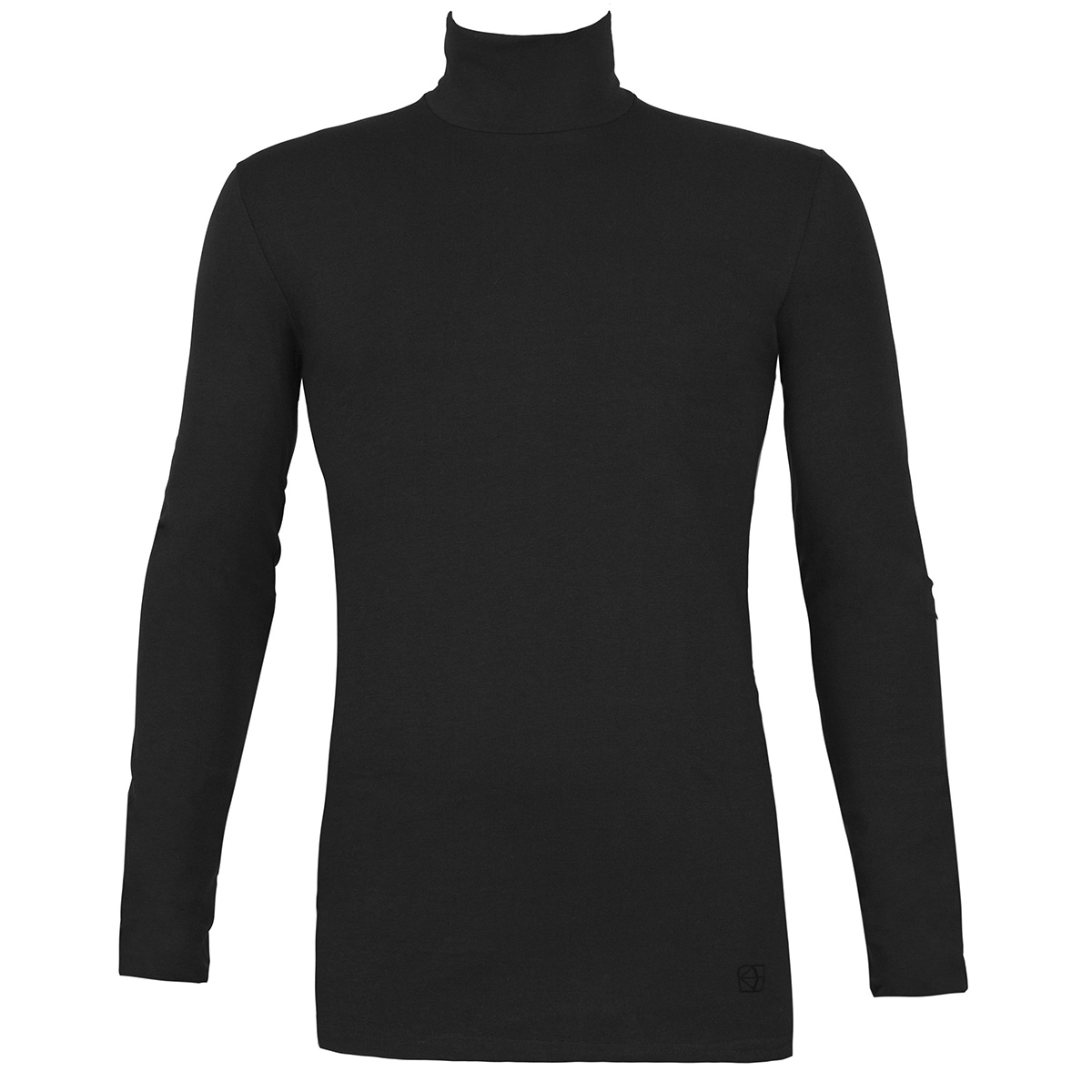 Dolcevita Manica Lunga Uomo Cotonella Nero GU003_00002