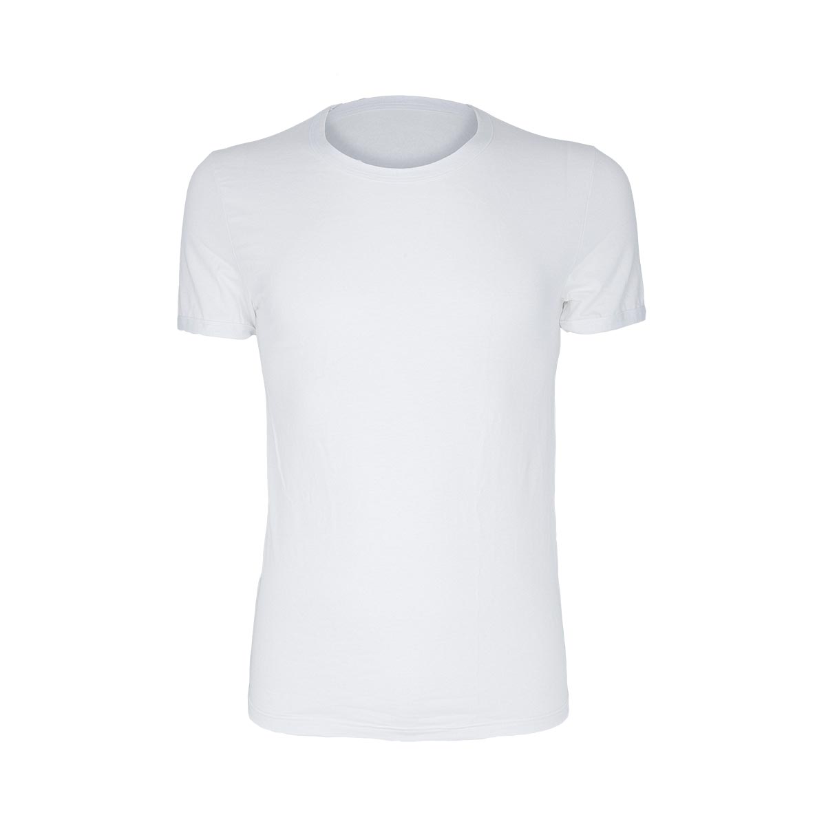 Maglia Girocollo Manica Corta Uomo Cotonella Bianco GU006_00001_3