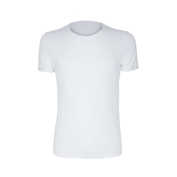 Maglia Girocollo Manica Corta Uomo Cotonella Bianco GU006_00001_3