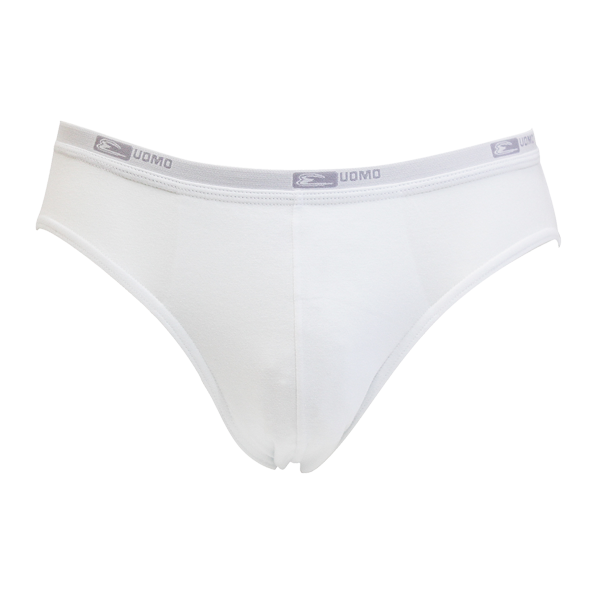 2 Slip Uomo Cotonella Bianco GU016K2_00001_2