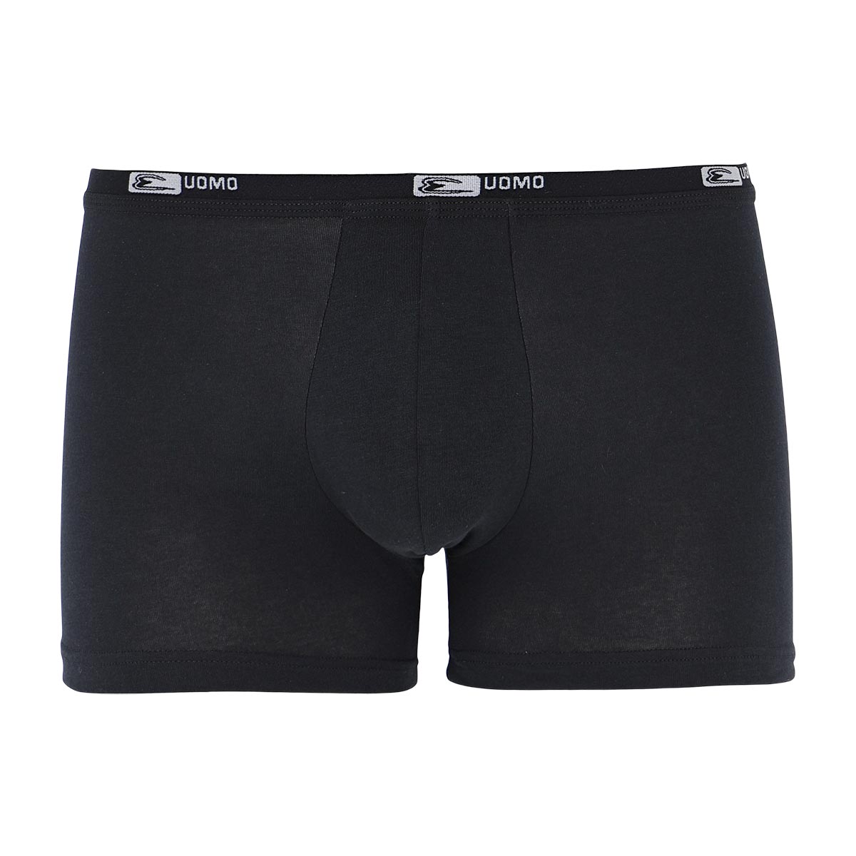 2 Boxer Uomo Cotonella Nero GU017K2_00002_3
