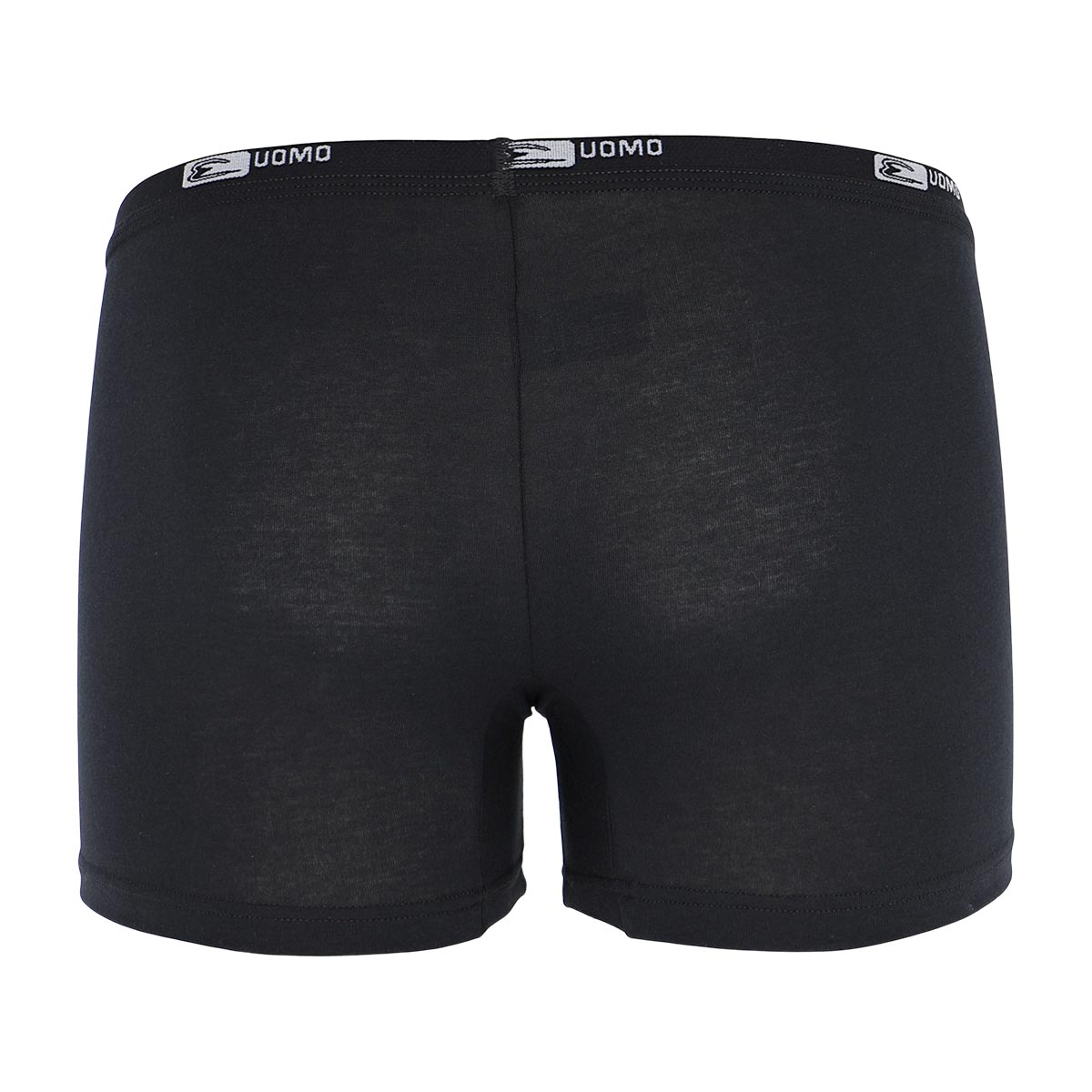 2 Boxer Uomo Cotonella Nero GU017K2_00002_5