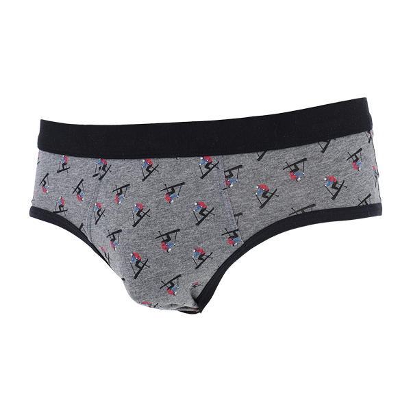 Slip Uomo Cotonella Ski Rosso GU050_SKI07_2