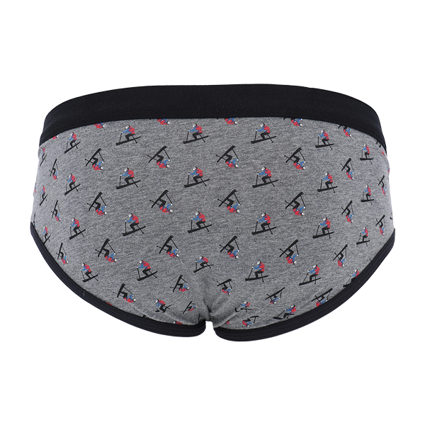 Slip Uomo Cotonella Ski Rosso GU050_SKI07_3