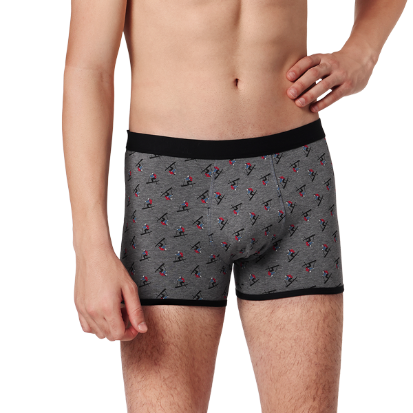 Short Uomo Cotonella Ski Rosso GU051_SKI07