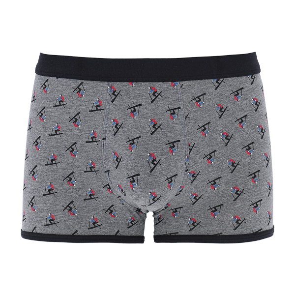 Short Uomo Cotonella Ski Rosso GU051_SKI07_2