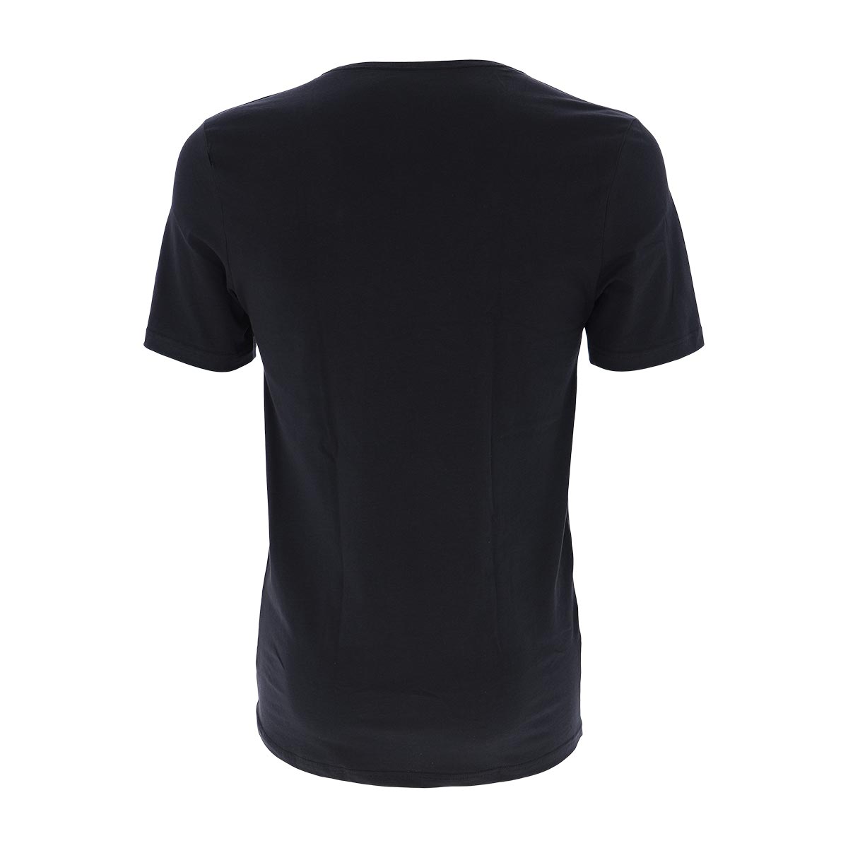 Maglia Scollo V Manica Corta Uomo Cotonella Nero GU056_00002_5