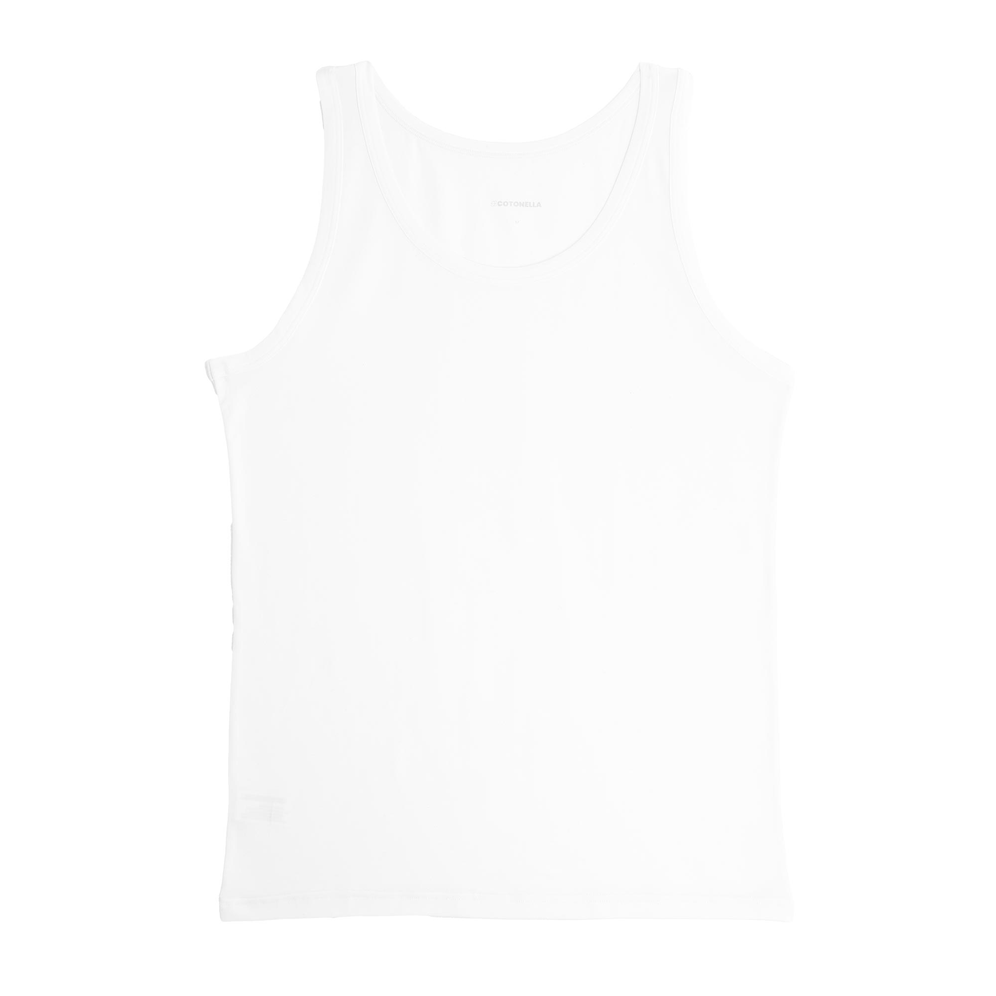 Canotta Uomo Cotonella Bianco GU075_00001_2