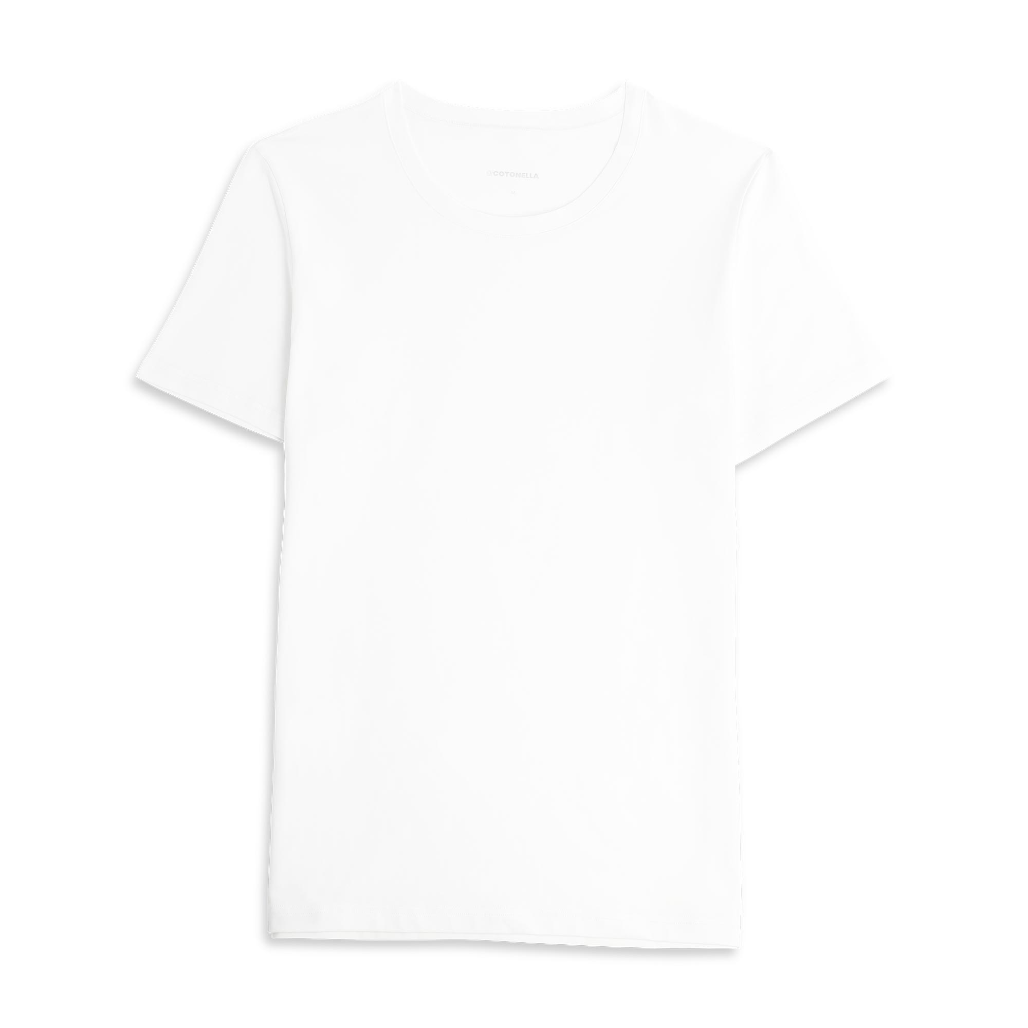 Maglia Girocollo Manica Corta Uomo Cotonella Bianco GU077_00001_2