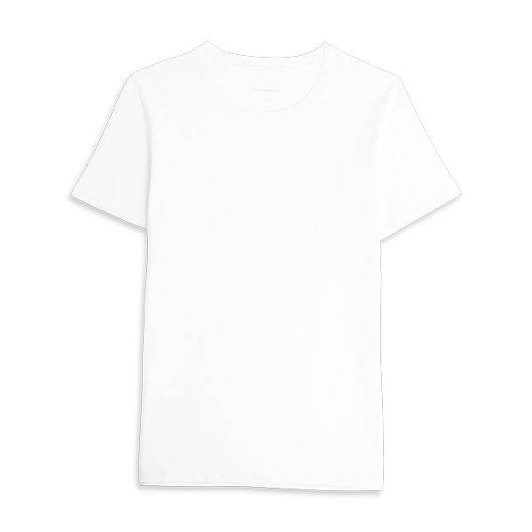 Maglia Girocollo Manica Corta Uomo Cotonella Bianco GU077_00001_2