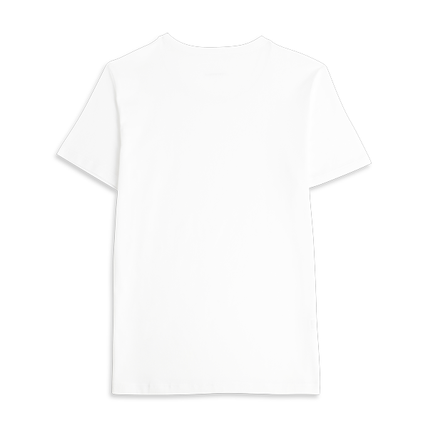 Maglia Girocollo Manica Corta Uomo Cotonella Bianco GU077_00001_3