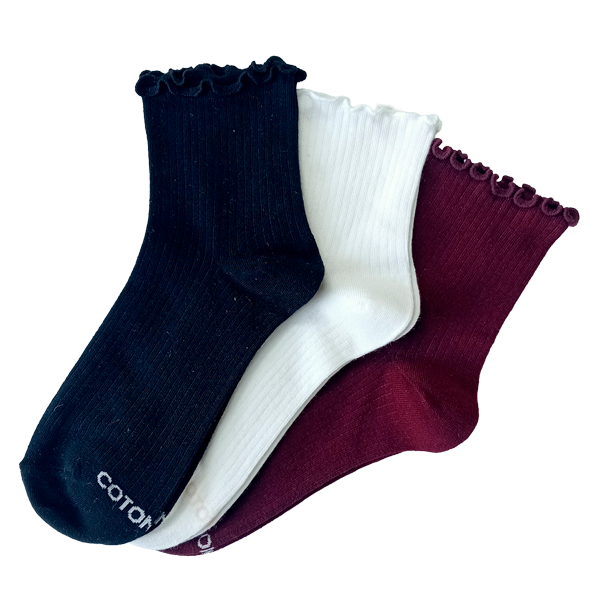3 Calza Corta Donna Cotonella