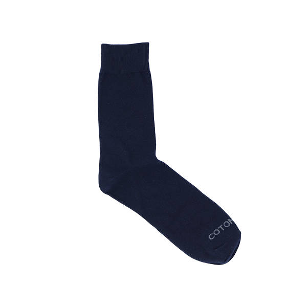 Calza Corta Uomo Cotonella Blu IU025_00014_3