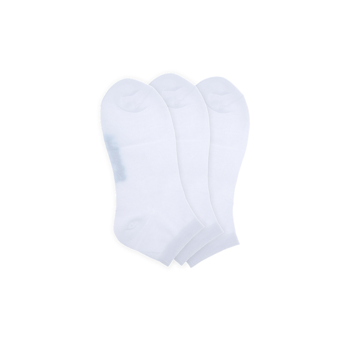 3 Calza Quarter Cotonella Bianco IX004K3_00001_4